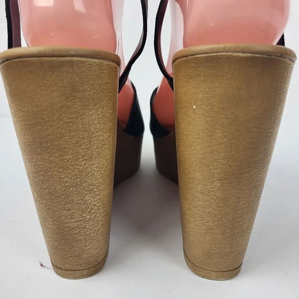 Steve Madden Welsh Black Womens Shoes Sandals